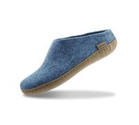 glerups dk G Ankle Shoe Mixte Adulte Pantoufles en Feutre,Chaussons, Turquoise (Petrol),38 EU