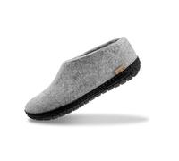 glerups dk Modell AR-02 Mixte Adulte Pantoufles en Feutre,Chaussons, Gris (Grey),39 EU