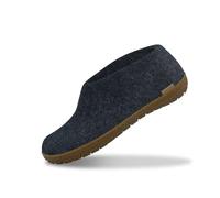 glerups dk Modell AR Mixte Adulte Pantoufles en Feutre,Chaussons, Bleu (Denim),37 EU
