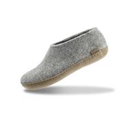 glerups dk Modell BR-02 Mixte Adulte Pantoufles en Feutre,Chaussons, Gris (Grey),39 EU