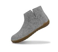 glerups dk Modell GR Mixte Adulte Pantoufles en Feutre,Chaussons, Gris (Grey),38 EU