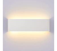 GLETSF Applique Murale d'intérieur LED, Lanterne Murale Moderne et Simple, plafonnier/Applique Murale de Chevet MI-NI, Lampe en Aluminium à Tube Long, Applique Murale, Une Couleur - 60 cm