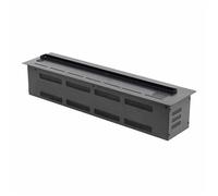 GLETSF Cheminée Décorative 3D À Atomisation, Cheminée Électrique Encastrée À Flamme Réaliste, Vapeur d'eau Ultra-Mince avec Commande Tactile/Télécommande ?-3XL