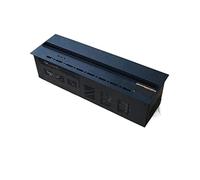 GLETSF Cheminée D'Intérieur avec Simulation De Flamme 3D, Effet De Flamme Réglable Et Fonction D'Ajout d'eau en Une Seule Touche. Décoration Idéale pour La Maison Ou Le Bureau.-46.5-inch