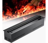 GLETSF Cheminée Électrique avec Effet Vapeur d'eau 3D, Télécommande, Minuterie Et Application Intelligente pour Une Ambiance Intérieure Améliorée.-1000mm