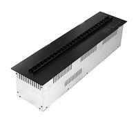 GLETSF Cheminée Électrique Encastrable avec Télécommande, Panneau Mince Et Silencieux, Minuterie, Couleur Et Luminosité des Flammes Réglables, pour L'Intérieur.-900mm