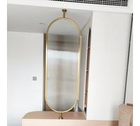 GLETSF Divider Post for Room Separation Gold, 4 5 6 7 Ft Tall Standing Metal Partition Walls for Home/Office/Bedroom, Room Divider Screen Column 1 2 3 4 Panel-1 Panel-150x35cm/59x13.8in