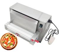 GLETSF Laminoir électrique à pâte à Pizza, pour pâte de 30 à 40 cm de diamètre et d'épaisseur Variable (1 à 5,5 mm), Moteur en cuivre, Longue durée de Vie, idéal pour Les restau,40cm