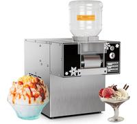 GLETSF Machine à Glace Commerciale, Machine à Flocons de Neige, Machine à Glace pilée Arc-en-Ciel, Machine à Glace en Cornet, équipement de Glace pilée, mécanique - 180 kg, méca,Mechanical-120KG