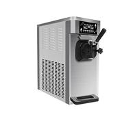 GLETSF Machine à Glace pour la Fabrication de Gelato Maison, Machine à Glace de Bureau Commerciale en Forme de cône, Machine à Glace Molle entièrement Automatique à Une Seule tê,