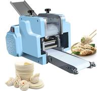 GLETSF Machine à raviolis électrique Commerciale, Presses électriques pour pâte à raviolis, Machine de Transformation de pâte à wonton Ronde, pour Cuisine de Restaurant et Usage,