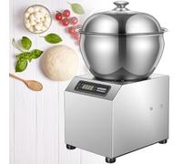 GLETSF Pétrin électrique à Double Rotation de 1800 W avec Fonction de Chauffage à température constante, Couvercle et minuterie, idéal pour Les Restaurants, boulangeries et pizz,5kg