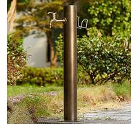 GLETSF Robinet Extérieur, Robinet sur Colonne Autoportant pour Jardin, Borne D'Incendie Verticale Antigel pour Extérieur, Distributeur d'eau pour Cour, Fontaine, pour L'Arrosage-Kit 3-20.5×86CM