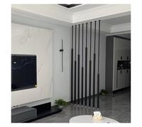 GLETSF Screen Column Separation,8Pcs Floor to Ceiling Room Divider Support Pole Column, Metal Screen Partition Slats 240 230 220 210 200 180 170 150 140 130 120 100 Cm Tall, Scr