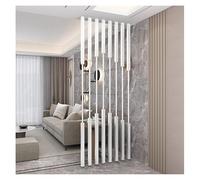 GLETSF Screen Column Separation,Room Screens Partition Column 1.6-7.9Ft Tall Metal Room Divider Post,Room Separator Space Decor Divider Column,Wall Partition Post for Apartments-White-3.77ft/115cm