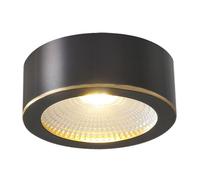 GLETSF Spot LED Encastrable 3 Pouces, 3 W, 5 W, 7 W, 9 W, Montage en Surface, COB, Anti-Vertige, 3 000 K/4 000 K/6 000 K Sélectionnable, IRC 90, Finition Cuivre, 1 Lot-4000k-5W