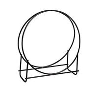 GLETSF Support à Bois de Chauffage Contemporain pour l'extérieur, Grand Support à bûches pour brûleur de terrasse, 109 x 26 x 100 cm, Noir.AIBHT52820616