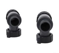 Glewi 2pcs Valve de pour piston On/Off pour Pompe de de Piscine, Compatible Tuyau 38 et Raccords Filetés 2-1/2" Remplacement pour facile