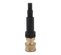 Glewi Adaptateur de nettoyeur haute pression à connexion rapide 6,35 mm pour Karcher K2-K7, douille en laiton pour buse en mousse (C)