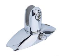 Glewi Base d'auvent de bateau amovible en acier inoxydable 316, antirouille pour montage supérieur BIMINI pour yacht pour support de corne, 89 x 53,6 mm matériel marin Glewi