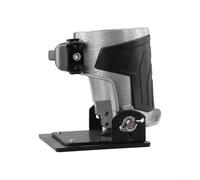 Glewi Base de défonceuse inclinable réglable pour coupe-bois, plaque de guidage en alliage d'aluminium pour défonceuse manuelle électrique et sans fil, accessoire de fraisage de précision