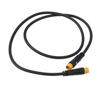 Glewi Câble d'extension étanche IP66 à 3 broches pour vélo électrique Bafang, capteur d'accélérateur, faisceau de fils mâle vers femelle (deux mâles)