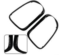 Glewi Cadre de feu arrière à ajustement direct pour lunette pour Mini Countryman F60 2016-2019 - Noir brillant - Paire de pièces d'origine 51712414989 51712414990