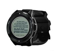 Glewi Chronomètre numérique multifonction pour arbitre 45 mm avec métronome, écran lumineux de 100 mémoires pour le football