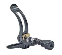 Glewi Collier de serrage pliable pour tige de selle de vélo - 31,8 mm - En alliage d'aluminium - Crochet CNC - Compatible avec Brompton 3sixty - Rouge