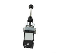 Glewi Commutateur de joystick 4 positions 4NO Ressort Retour Wobble pour XD2PA24CR, panneau de commande 600 V 10 A pour machines-outils et convoyeurs