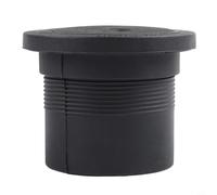 Glewi Connecteur de conduit de ventilation d'air chaud en plastique noir pour chauffe-eau Webasto et diesel 42 mm, 60 mm, 75 mm, 90 mm