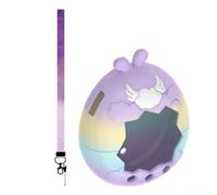 Glewi Coque de protection en silicone souple pour Tamagotchi Paradise avec cordon - Anti-rayures et étanche - Coque souple antichoc pour