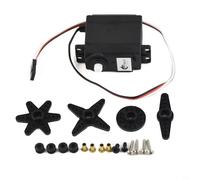 Glewi DS04-NFC Moteur à rotation continue à 360 degrés Couple de 5,5 kg pour robot, voiture, avion télécommandé, projets de construction (B)