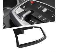 Glewi Garniture de panneau de changement de vitesse aspect fibre de carbone pour BMW X1 U11 2023 2024 ABS décoration intérieure facile et rapide à utiliser