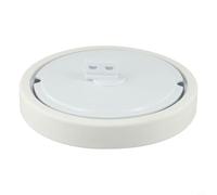 Glewi Grande roue avec roulements et axe pour Polaris Zodiac-280 Pool Cleaner Pièce de rechange Blanc