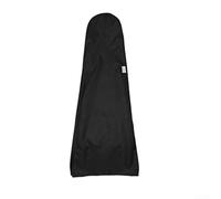 Glewi Housse de transport pour guitare en tissu Oxford 420D imperméable et résistant à la poussière pour voyage, trajet quotidien, utilisation étudiante, 50 x 120 cm, Noir , 420D, Résistant à l'eau et