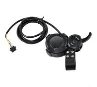 Glewi Interrupteur d'accélérateur LCD pour scooter électrique, pour DAMAO MA01, écran 36 V-60 V avec commande d'accélérateur, boîtier ABS facile et rapide à utiliser