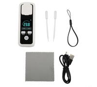 Glewi JBM-10 Réfractomètre pour tester la teneur en sucre Plage de 0 à 55 % avec écran couleur IPS, portable pour Brix Meter pour jus et liquides sucrés