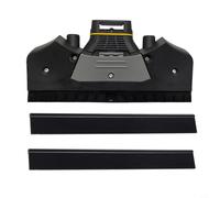 Glewi Kit de buse d'aspiration étroite de 170 mm avec lèvres de rechange pour aspirateur Karcher WV2 WV5 Plus Premium, sans traces (noir)