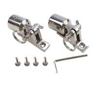 Glewi Kit de quincaillerie pour bimini Top en acier inoxydable 316 avec goupille à dégagement rapide 22-25 mm pour assemblage d'auvent de bateau (22 mm)