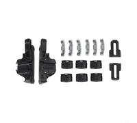 Glewi Kit de réparation, support, pour cadre de toit ouvrant et clips de rail à boucle coulissante, ensemble de 16 pièces pour Jeep Renegade 2015-2021