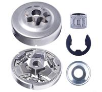 Glewi Kit de tambour d'embrayage pour tronçonneuses MS261 MS271 MS291, assemblage de couvercle de pignon d'éperon 325 avec roulement à aiguilles, pièce de rechange 1121 160 2051