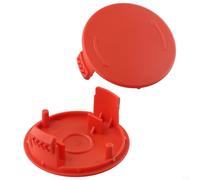 Glewi Lot de 2 capuchons de bobine pour débroussailleuse Bosch AFS 23-37, pièce de rechange F016F04841, couvercle de ligne ABS haute résistance