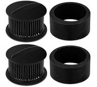 Glewi Lot de 2 filtres et mousse lavables pour aspirateur Bissell PowerForce, Helix, sans sac 1240U, 1240 V, pour aspirateur CleanView