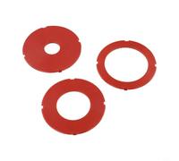 Glewi Lot de 3 bagues d'insertion multi-tailles 2610915125, pour Bosch RA1171 RA1180 RA1181, inserts rouges pour un contrôle précis de la profondeur