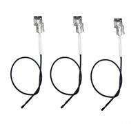 Glewi Lot de 3 électrodes d'allumage pour grills Charbroil, capteur d'aiguille à induction, pièce de rechange haute température pour barbecue extérieur