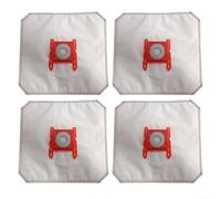 Glewi Lot de 4 sacs d'aspirateur de rechange pour Bosch Type-G BSA2100 BSG71370, 99,97 %, sacs à poussière non tissés 17003048 BBZ41FGALL