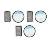 Glewi Lot de filtres pour aspirateur RO4825EA Rowenta, protection moteur et filtre d'échappement de rechange compatible avec RO4811 RO4823