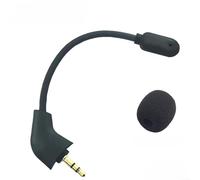 Glewi Microphone antibruit pour casque filaire Cloud II, micro de communication vocale claire avec construction robuste, configuration plug-and-play, noir