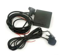 Glewi Module pour autoradio Pioneer IP-BUS, adaptateur auxiliaire mains libres avec micro, panneau de tableau de bord en fibre de carbone, pour accessoires d'intérieur Golf 6